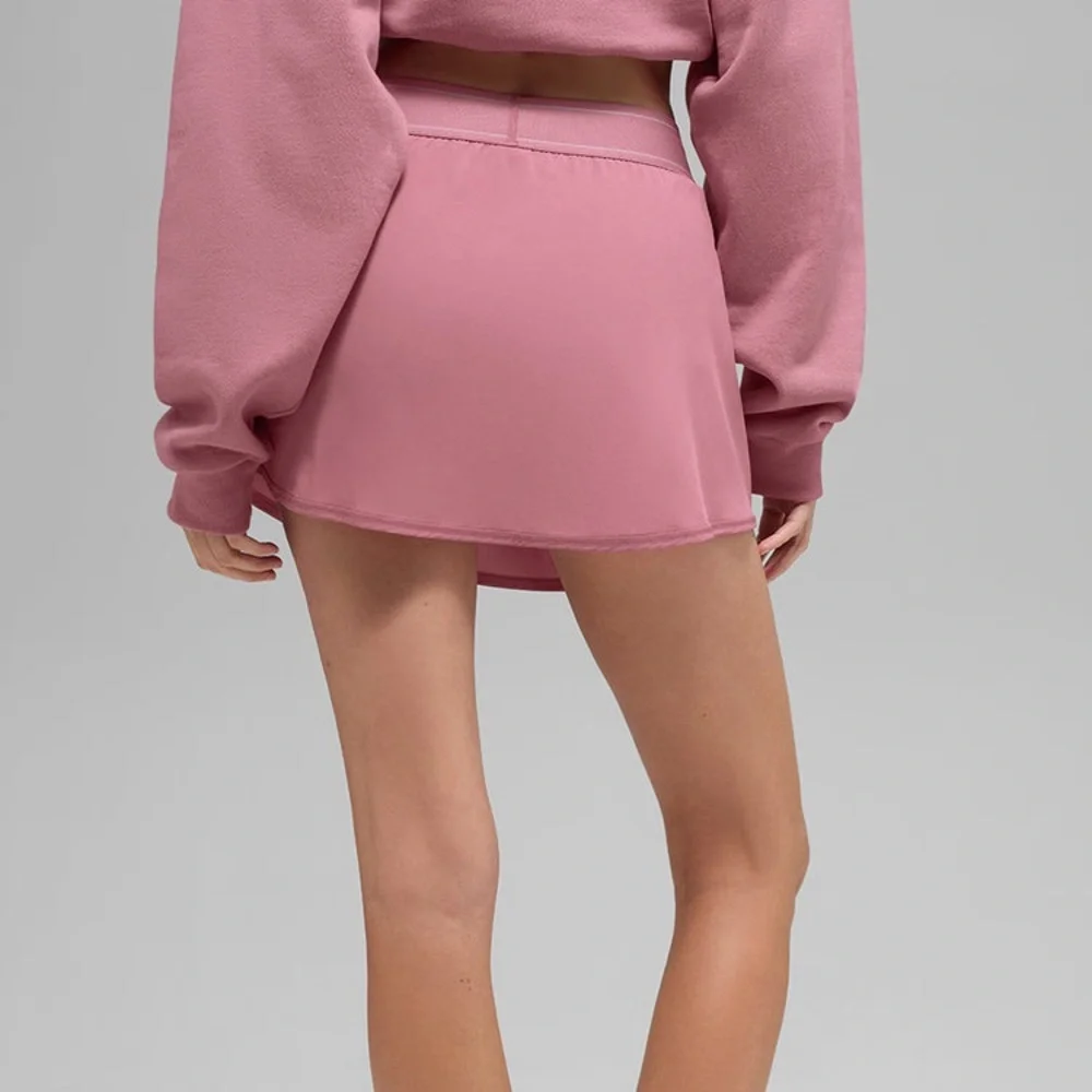 Alo Match Point Tennis Skirt NWT Pink Wild Rose